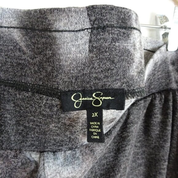 Jessica Simpson Women's Riya Pull on Jogger Pant Size 2X Black Tie Dye - Picture 6 of 8